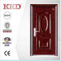 Nueva pintura lujo seguridad convexo acero puerta KKD-205 de China Top 10 marca puerta